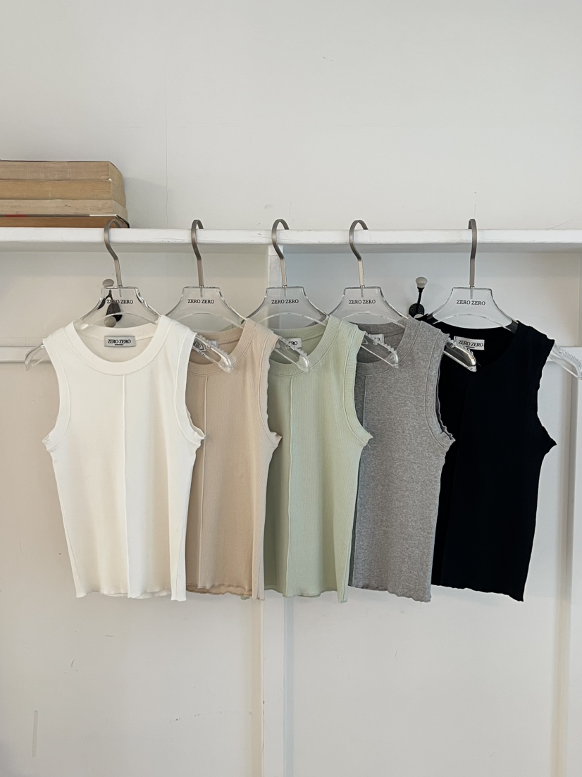 ZEROZERO韓國直郵㊣東大門實拍女裝新款25春夏熱賣吊帶背心ZEROZERO吊帶/背心圖色3左三色