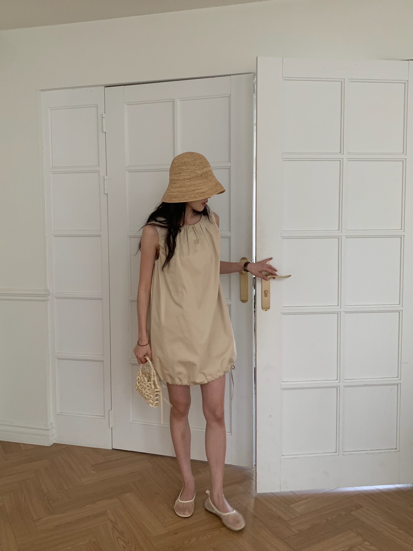 BLEECKER韓國直郵㊣東大門實拍女裝新品25春夏熱賣職業連衣裙BLEECKER連衣裙