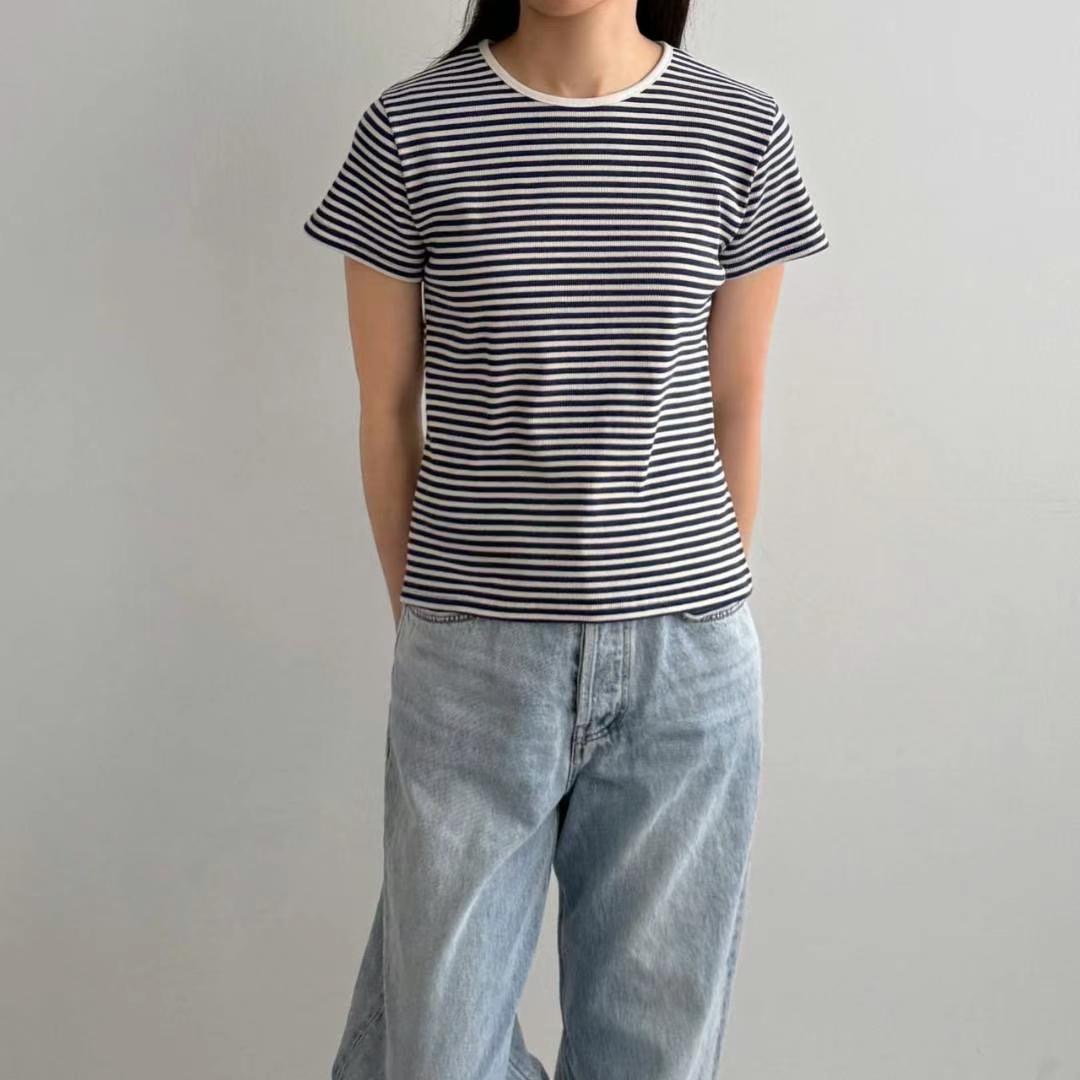ABLE CO韓國㊣直郵東大門代購女裝新品休閑25春夏人氣推薦T恤ABLE COT恤