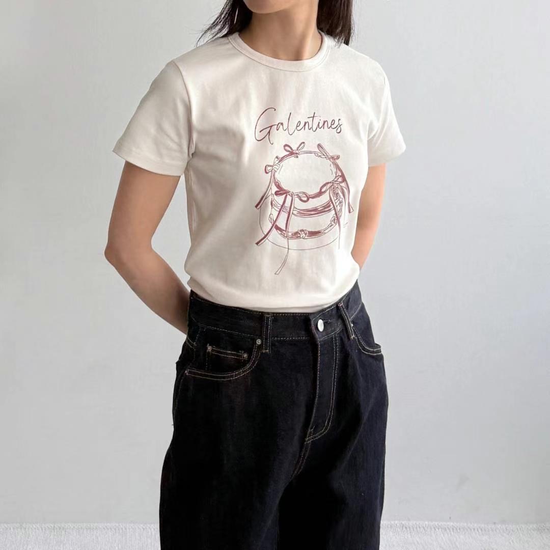 ABLE CO直郵韓國代購㊣女裝新款職業推薦休閑25春夏熱賣T恤ABLE COT恤圖色3