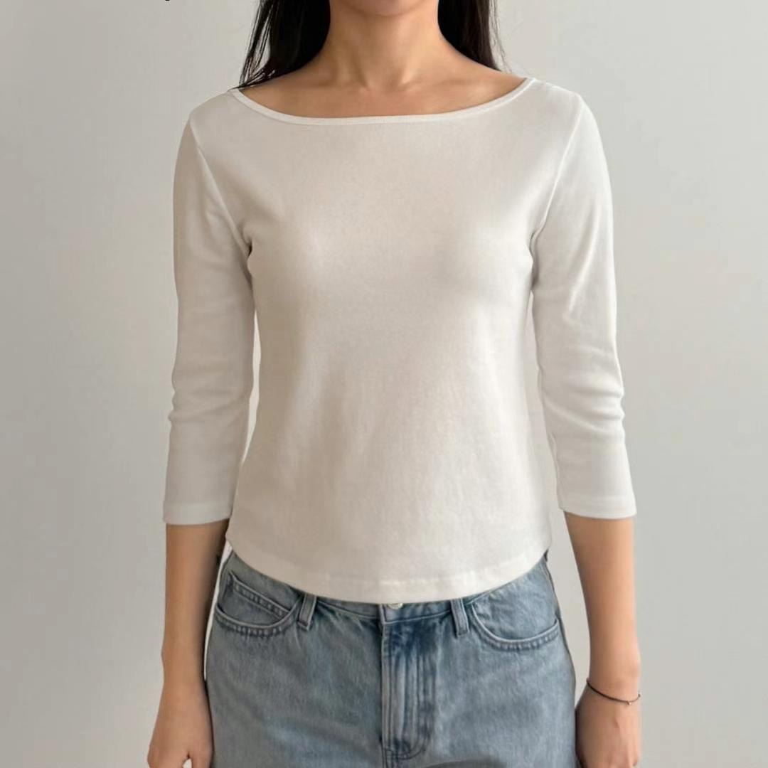 ABLE CO直郵韓國代購㊣女裝新品職業人氣休閑時尚熱賣長袖T恤ABLE CO長袖T恤