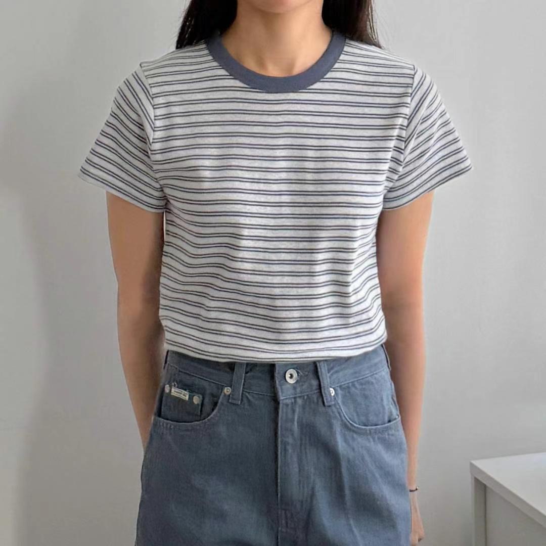 ABLE CO韓國㊣直郵東大門代購女裝新款職業人氣熱賣25春夏T恤ABLE COT恤