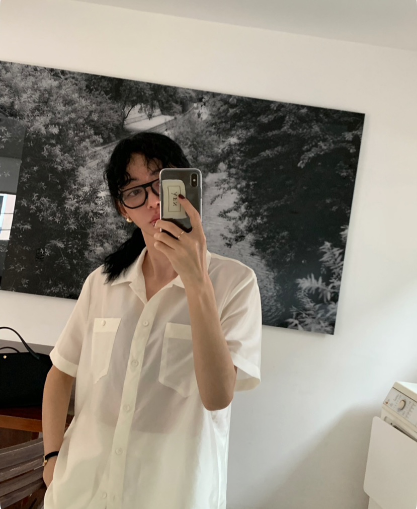 A Flan韓國㊣直郵東大門代購女裝新品人氣職業時尚襯衫蕾絲衫AFN/A Flan襯衫/蕾絲衫