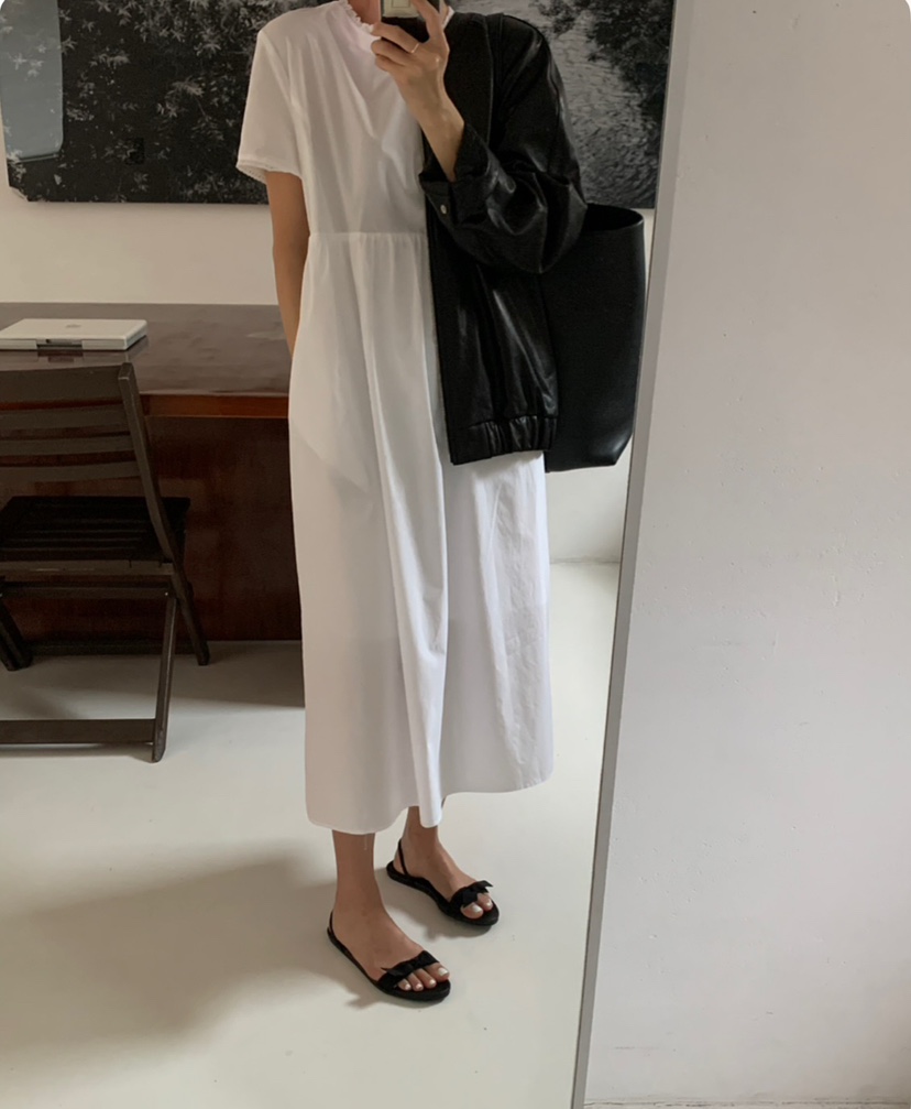 A Flan韓國直郵㊣東大門實拍女裝新款職業推薦人氣熱賣連衣裙AFN/A Flan連衣裙