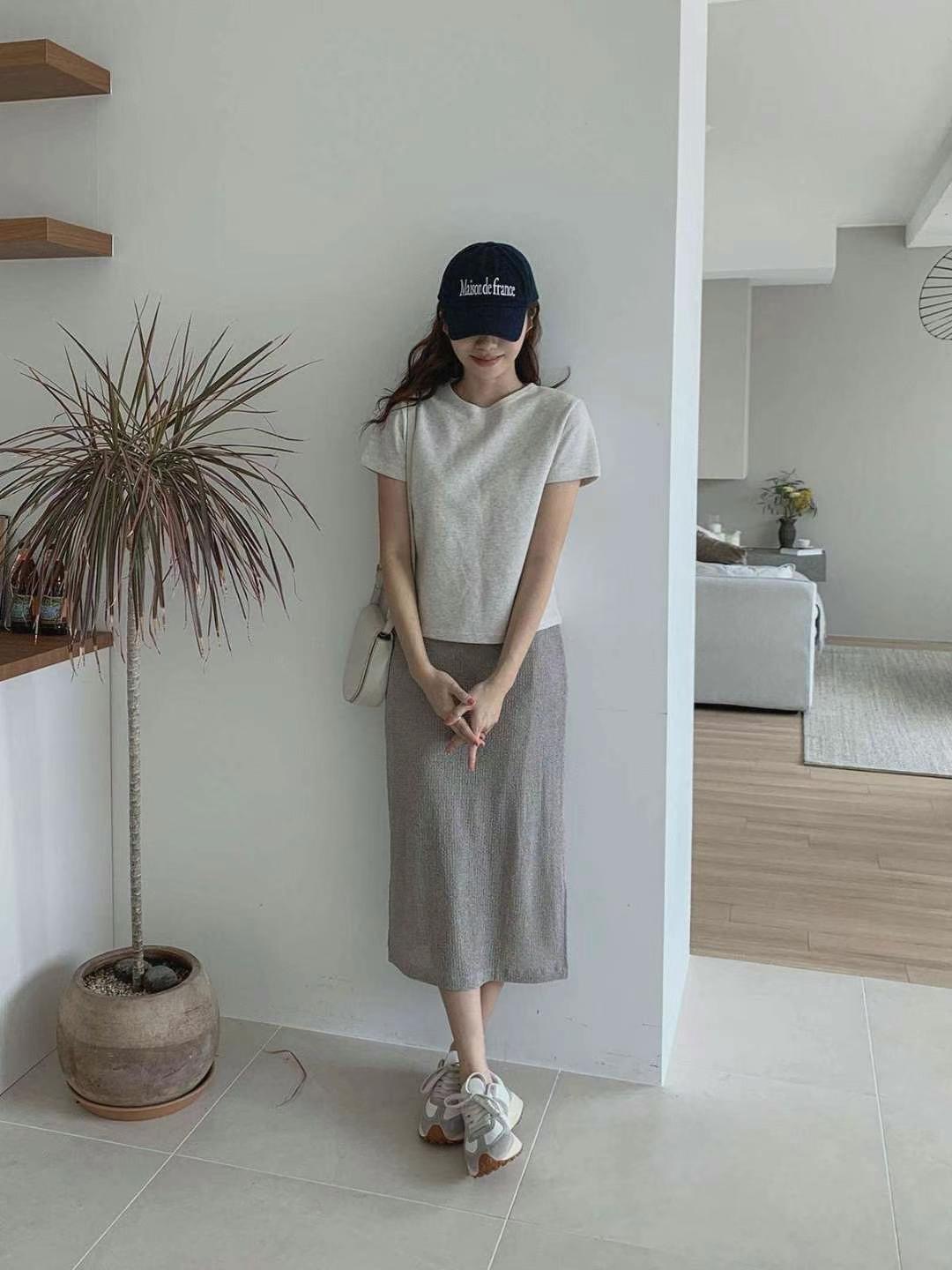 STELLA SKIRT韓國直郵㊣東大門實拍女裝新款時尚半身裙中短裙STELLA SKIRT半身裙/中短裙