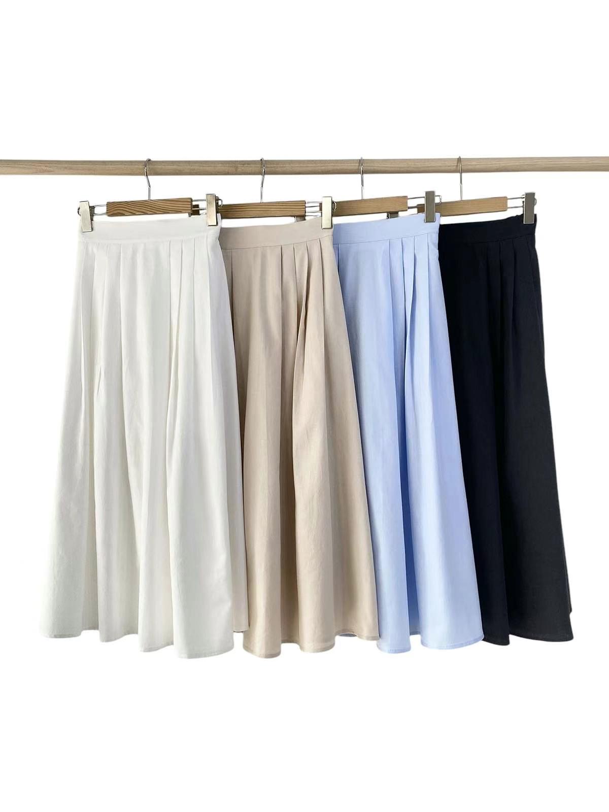 STELLA SKIRT韓國直郵㊣東大門實拍女裝新品人氣推薦25春夏長裙STELLA SKIRT長裙