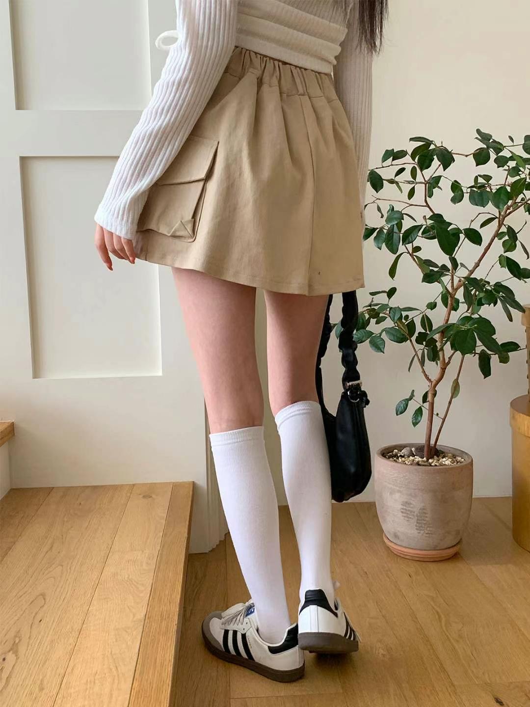 STELLA SKIRT韓國直郵㊣女裝新款熱賣25春夏職業時尚休閑短裙STELLA SKIRT短裙