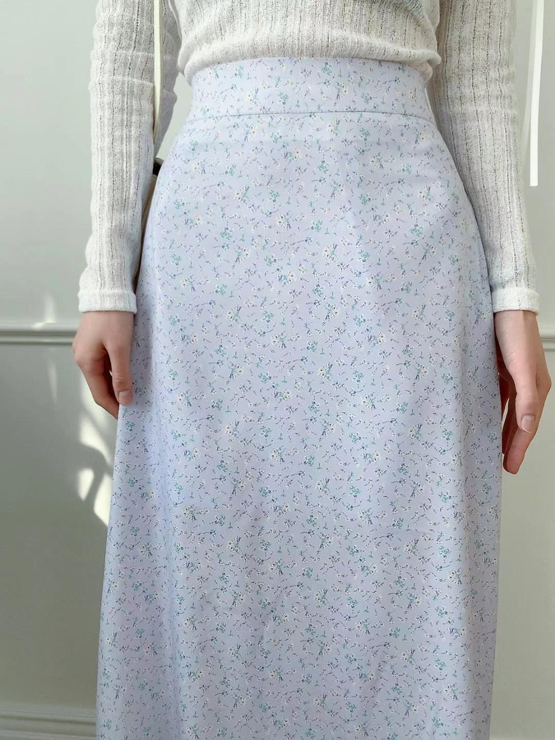 STELLA SKIRT韓國直郵㊣女裝新品時尚推薦25春夏人氣休閑長裙STELLA SKIRT長裙