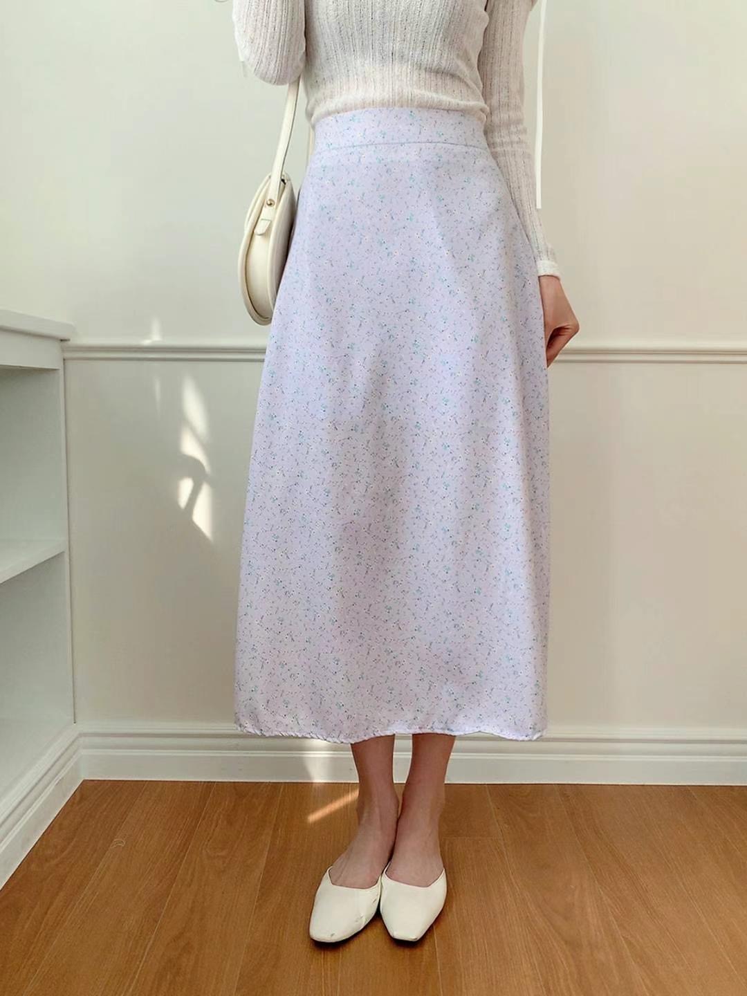 STELLA SKIRT韓國直郵㊣女裝新品時尚推薦25春夏人氣休閑長裙STELLA SKIRT長裙