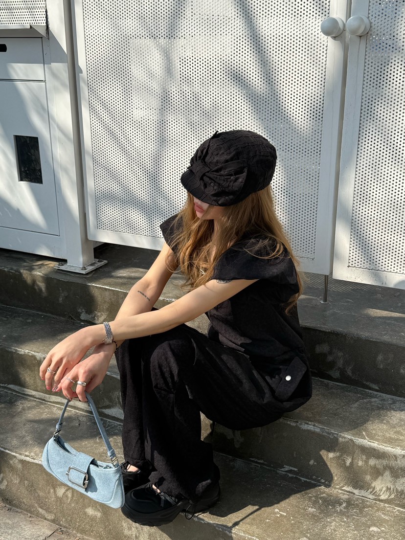 ZEROZERO韓國直郵㊣東大門實拍女裝新品人氣熱賣休閑連體褲ZEROZERO連體褲