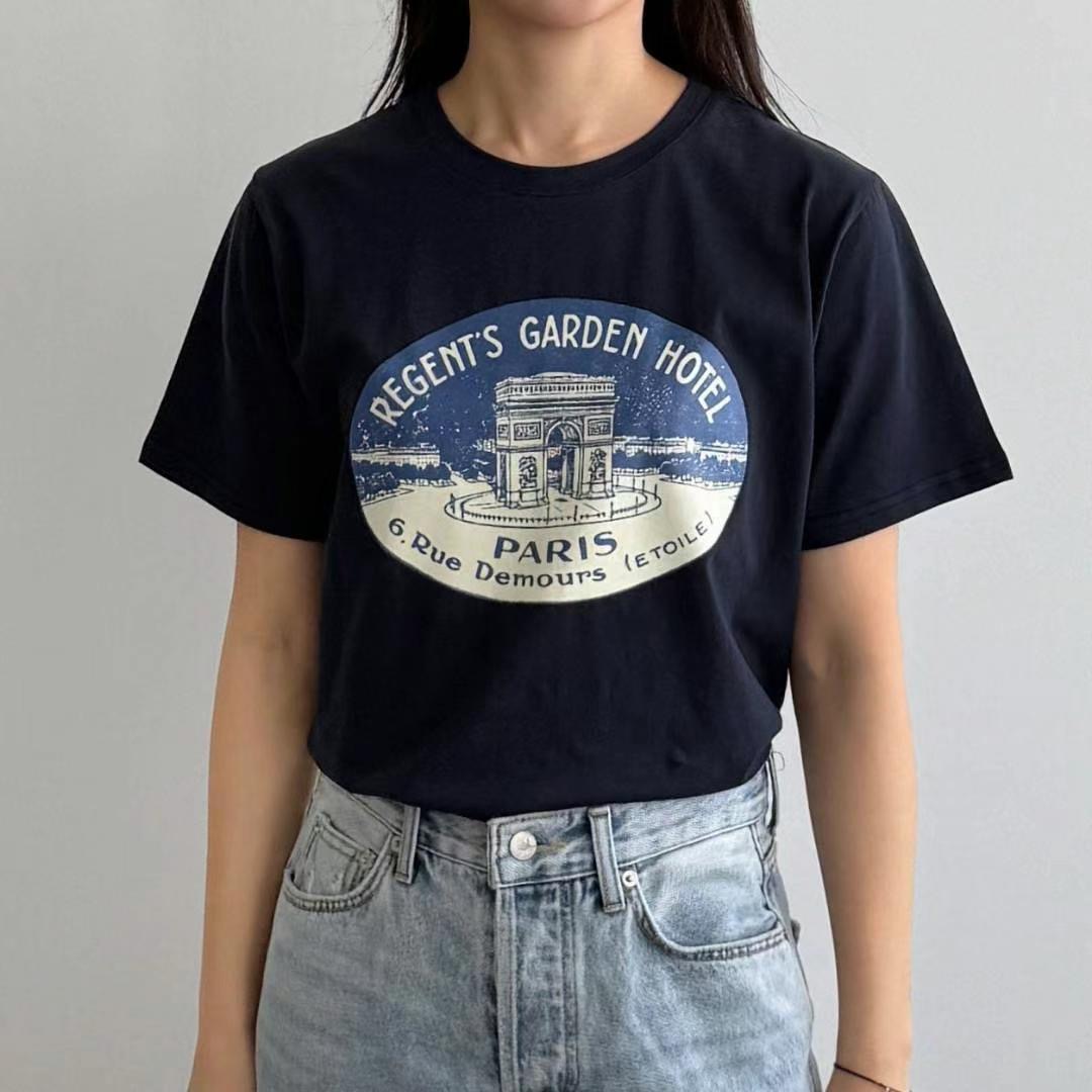 ABLE CO韓國直郵㊣東大門實拍女裝新品熱賣休閑推薦職業T恤ABLE COT恤圖色3