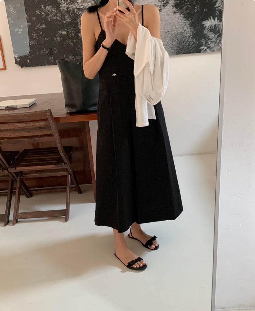 A Flan韓國直郵㊣女裝新品推薦時尚熱賣25春夏連衣裙不含內搭AFN/A Flan連衣裙圖色2