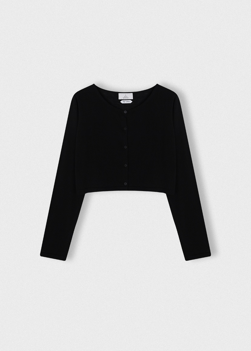 A Flan直郵韓國代購㊣女裝新品25春夏時尚針織衫短款針織亞麻AFN/A Flan針織衫