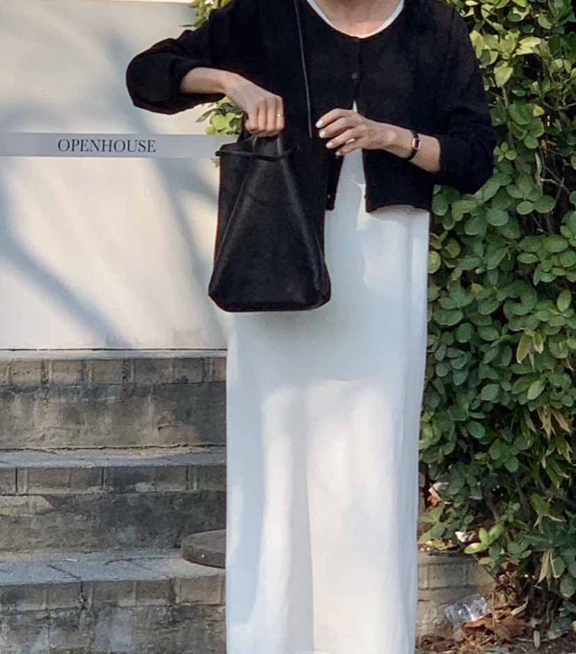 A Flan直郵韓國代購㊣女裝新款時尚25春夏推薦職業連衣裙雙面AFN/A Flan連衣裙