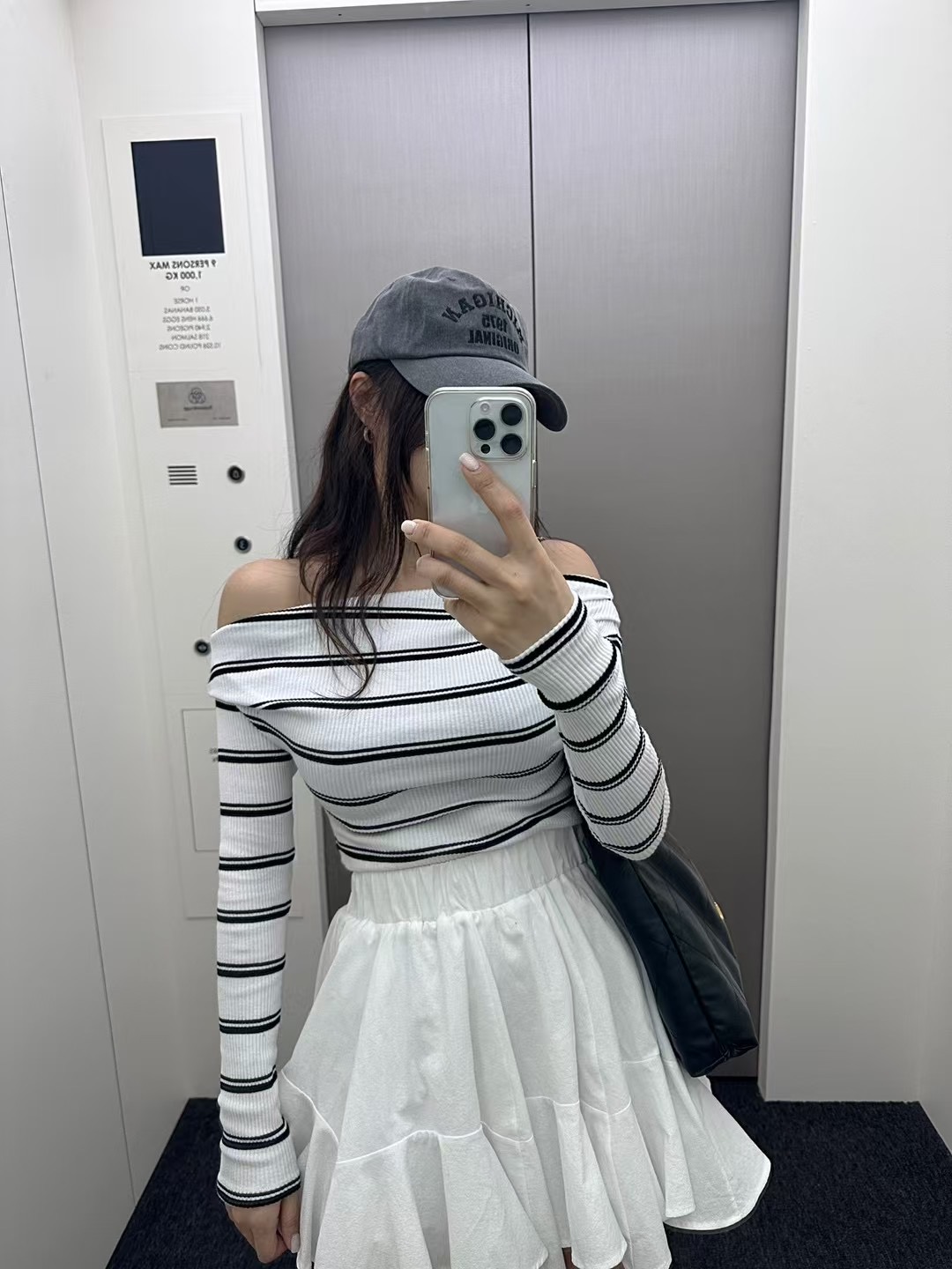 BLACK LINE直郵韓國代購㊣女裝新品人氣推薦時尚休閑長袖T恤BLACK LINE長袖T恤