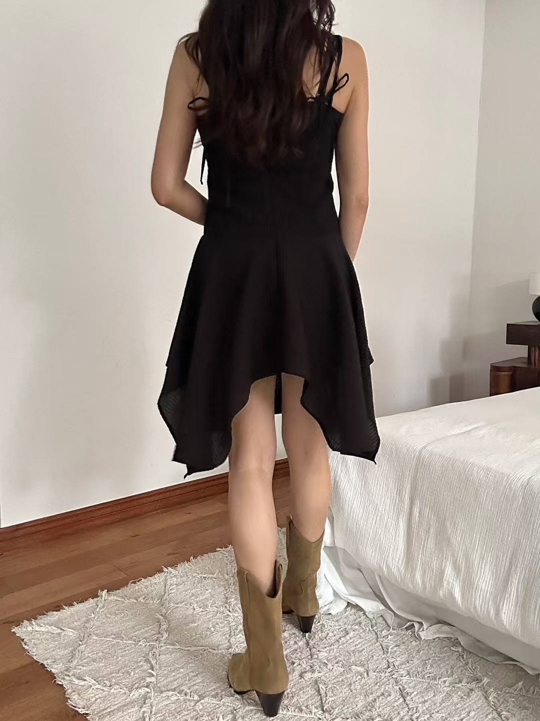 BLACK LINE直郵韓國代購㊣女裝新品熱賣職業人氣25春夏連衣裙BLACK LINE連衣裙