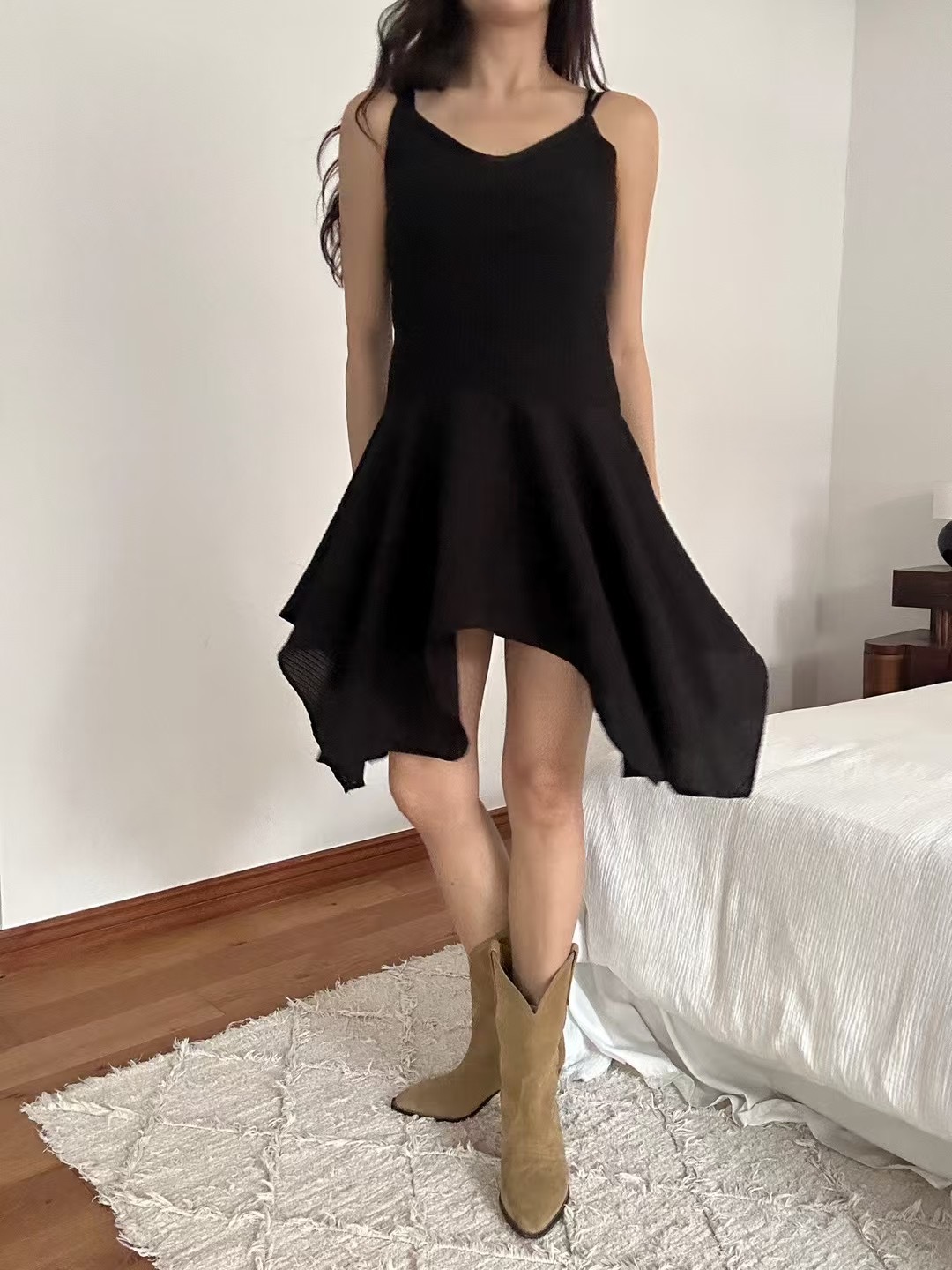 BLACK LINE直郵韓國代購㊣女裝新品熱賣職業人氣25春夏連衣裙BLACK LINE連衣裙圖色1
