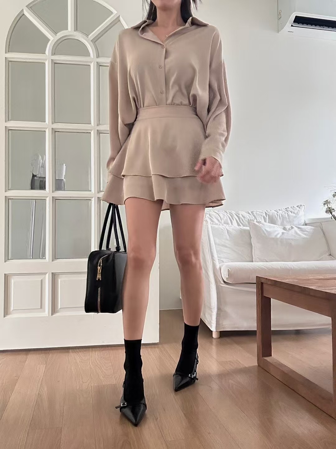 BLACK LINE韓國直郵㊣東大門實拍女裝新品職業25春夏推薦套裝BLACK LINE套裝