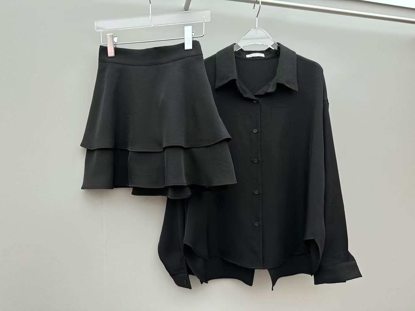 BLACK LINE韓國直郵㊣東大門實拍女裝新品職業25春夏推薦套裝BLACK LINE套裝圖色2