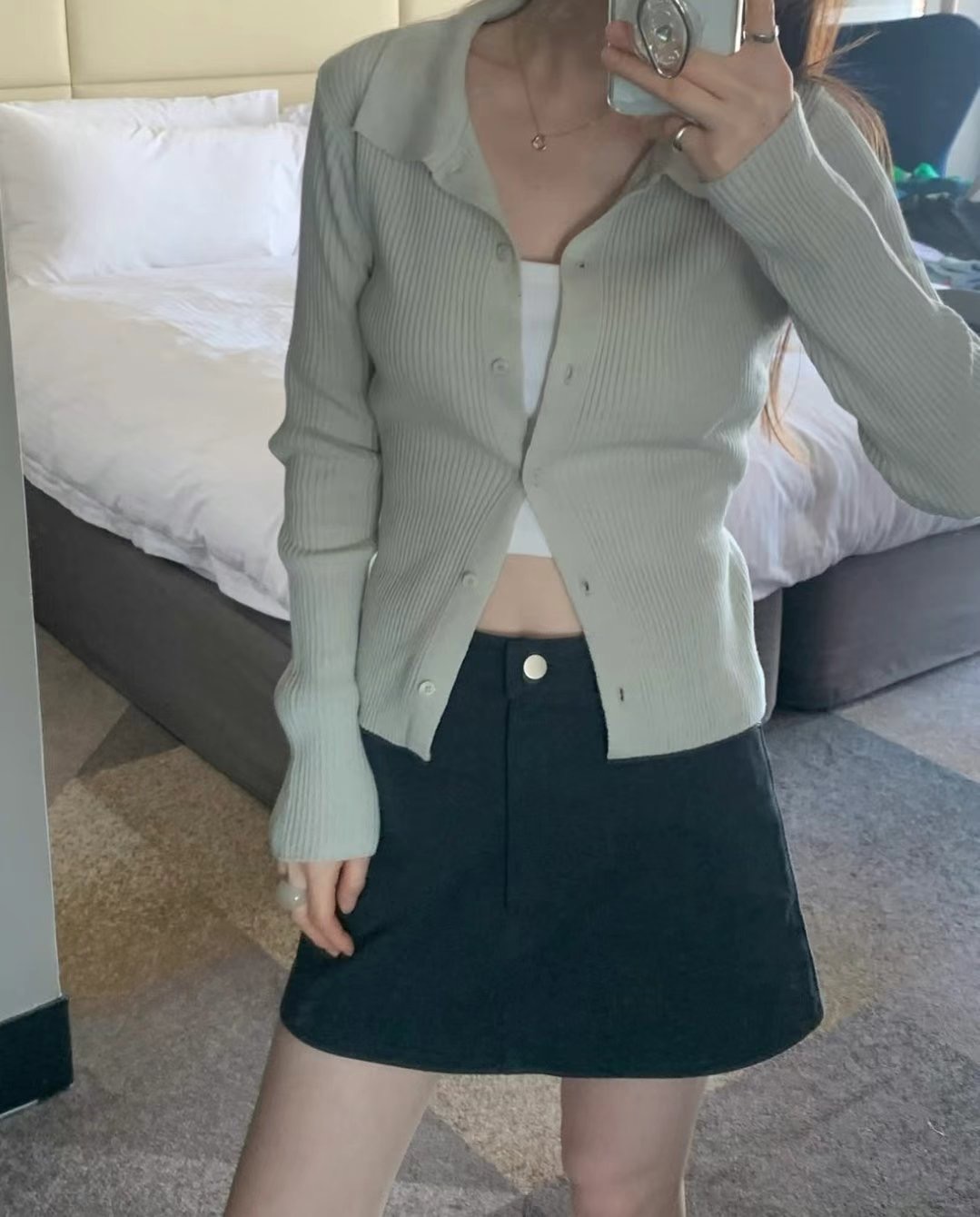 WEARRAW韓國㊣直郵東大門代購女裝新品人氣推薦休閑25春夏針織衫WEARRAW針織衫