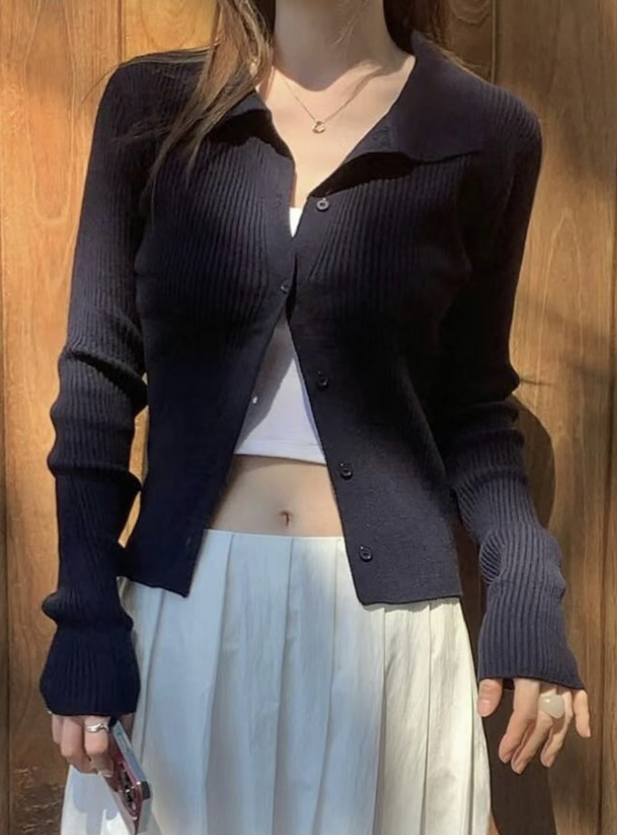 WEARRAW韓國㊣直郵東大門代購女裝新品人氣推薦休閑25春夏針織衫WEARRAW針織衫圖色2
