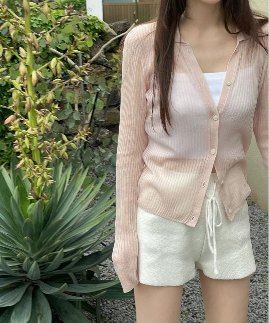 WEARRAW直郵韓國代購㊣女裝新款休閑25春夏職業熱賣人氣針織衫WEARRAW針織衫