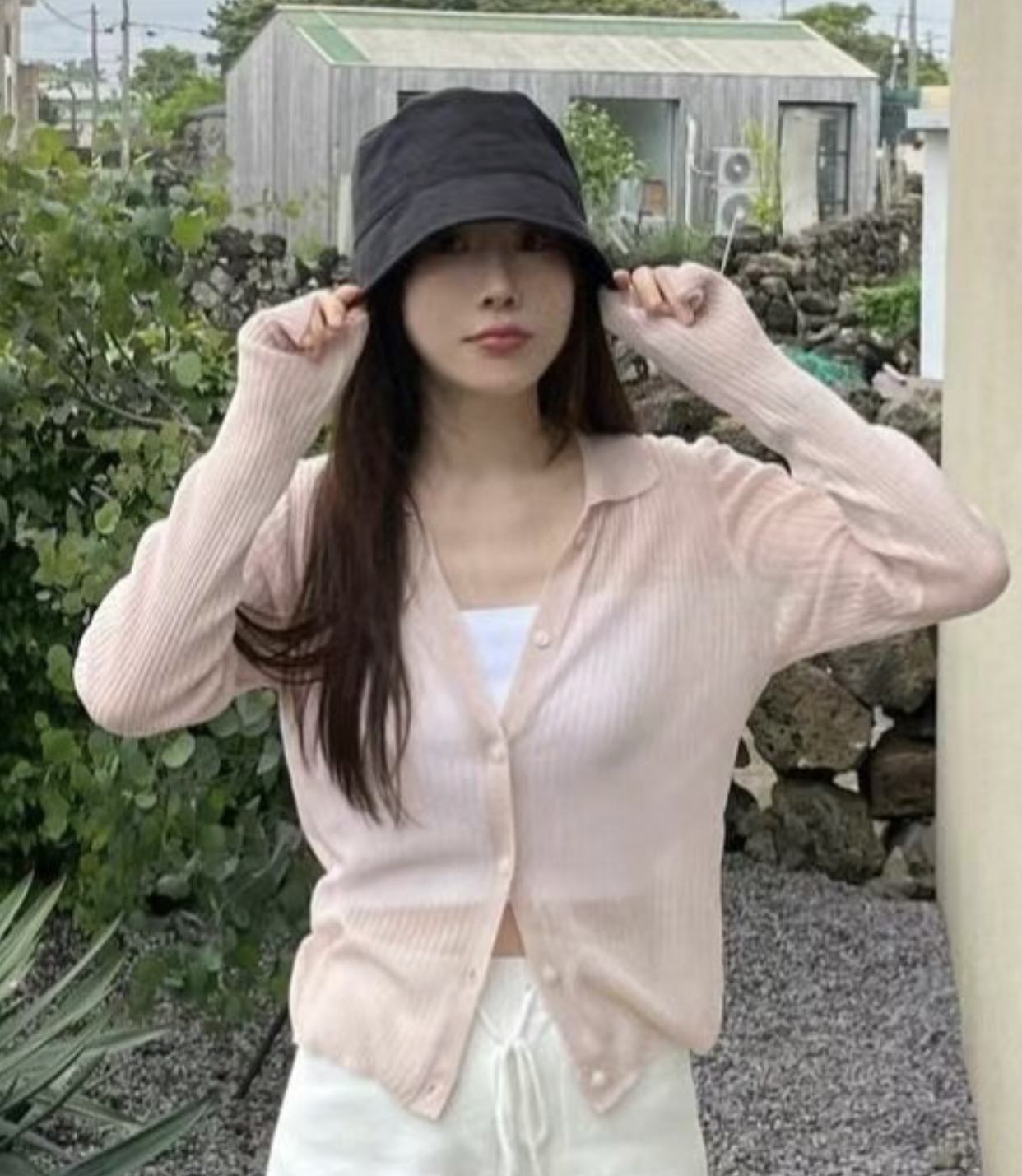 WEARRAW直郵韓國代購㊣女裝新款休閑25春夏職業熱賣人氣針織衫WEARRAW針織衫