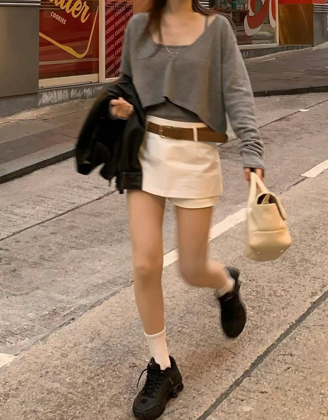 WEARRAW韓國直郵㊣女裝新品時尚人氣職業熱賣推薦25春夏套裝V領WEARRAW套裝