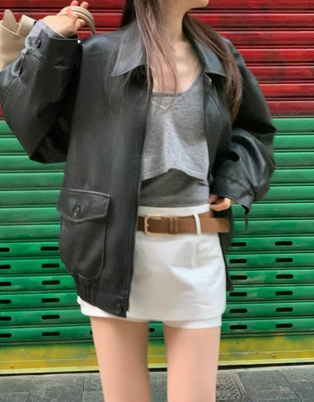 WEARRAW韓國直郵㊣女裝新品時尚人氣職業熱賣推薦25春夏套裝V領WEARRAW套裝