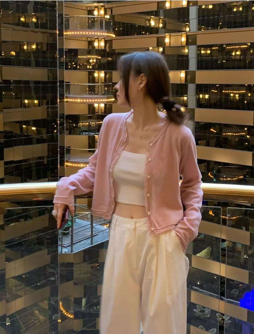 WEARRAW韓國直郵㊣女裝新品休閑推薦人氣時尚職業熱賣針織衫WEARRAW針織衫