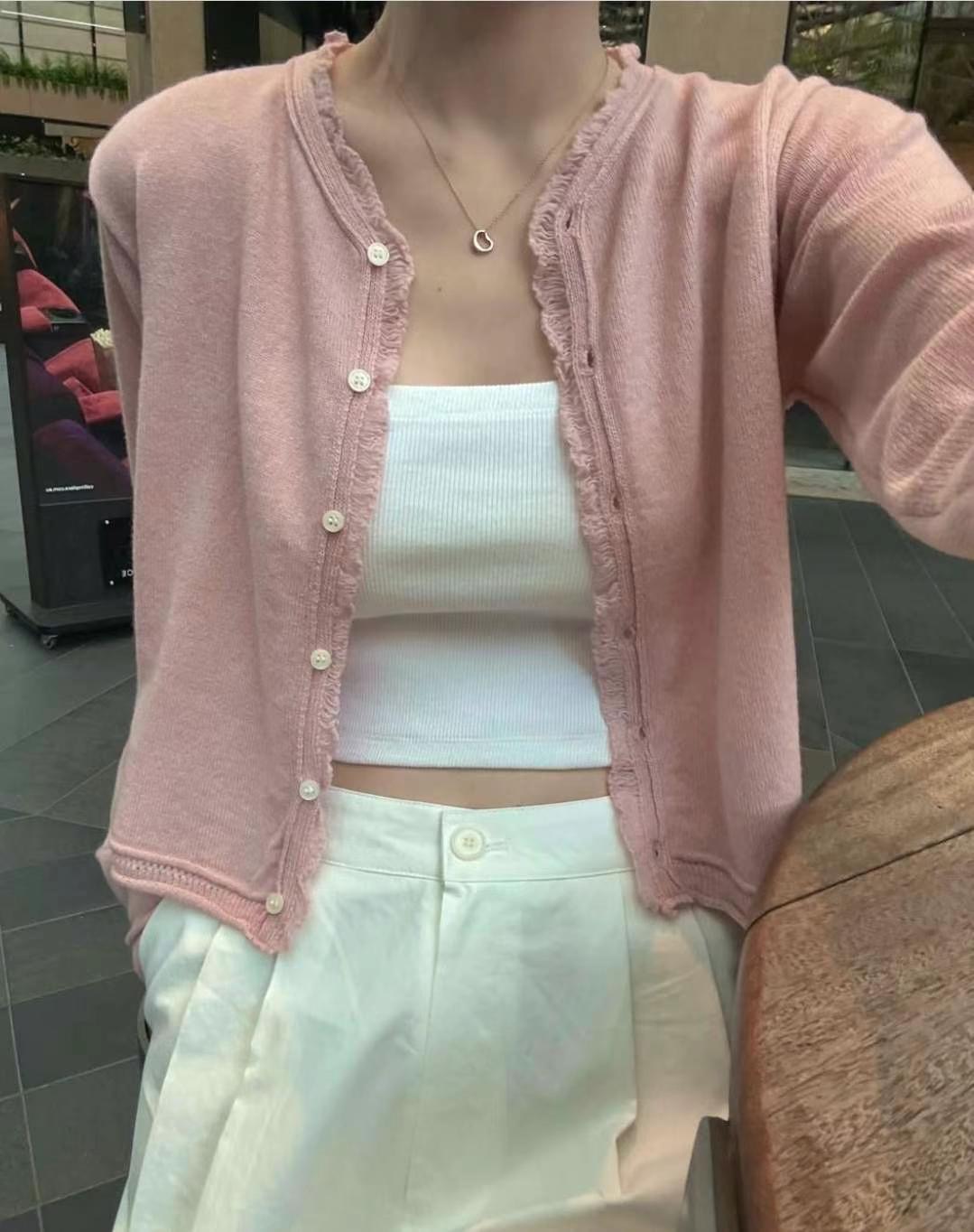 WEARRAW韓國直郵㊣女裝新品休閑推薦人氣時尚職業熱賣針織衫WEARRAW針織衫