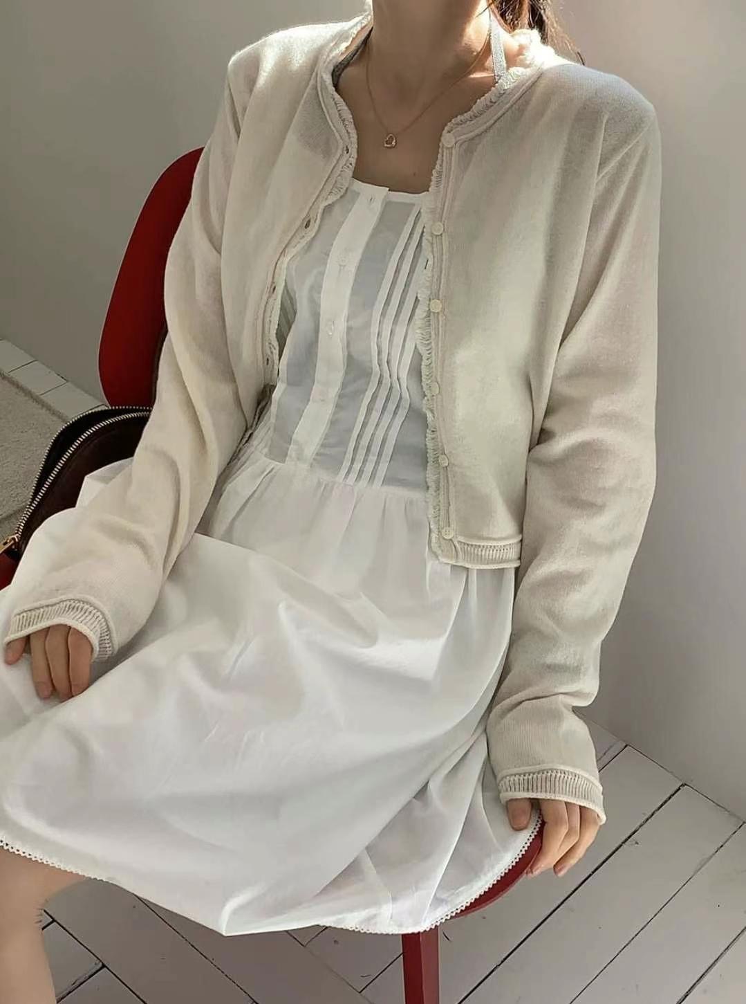 WEARRAW韓國直郵㊣女裝新品休閑推薦人氣時尚職業熱賣針織衫WEARRAW針織衫圖色2