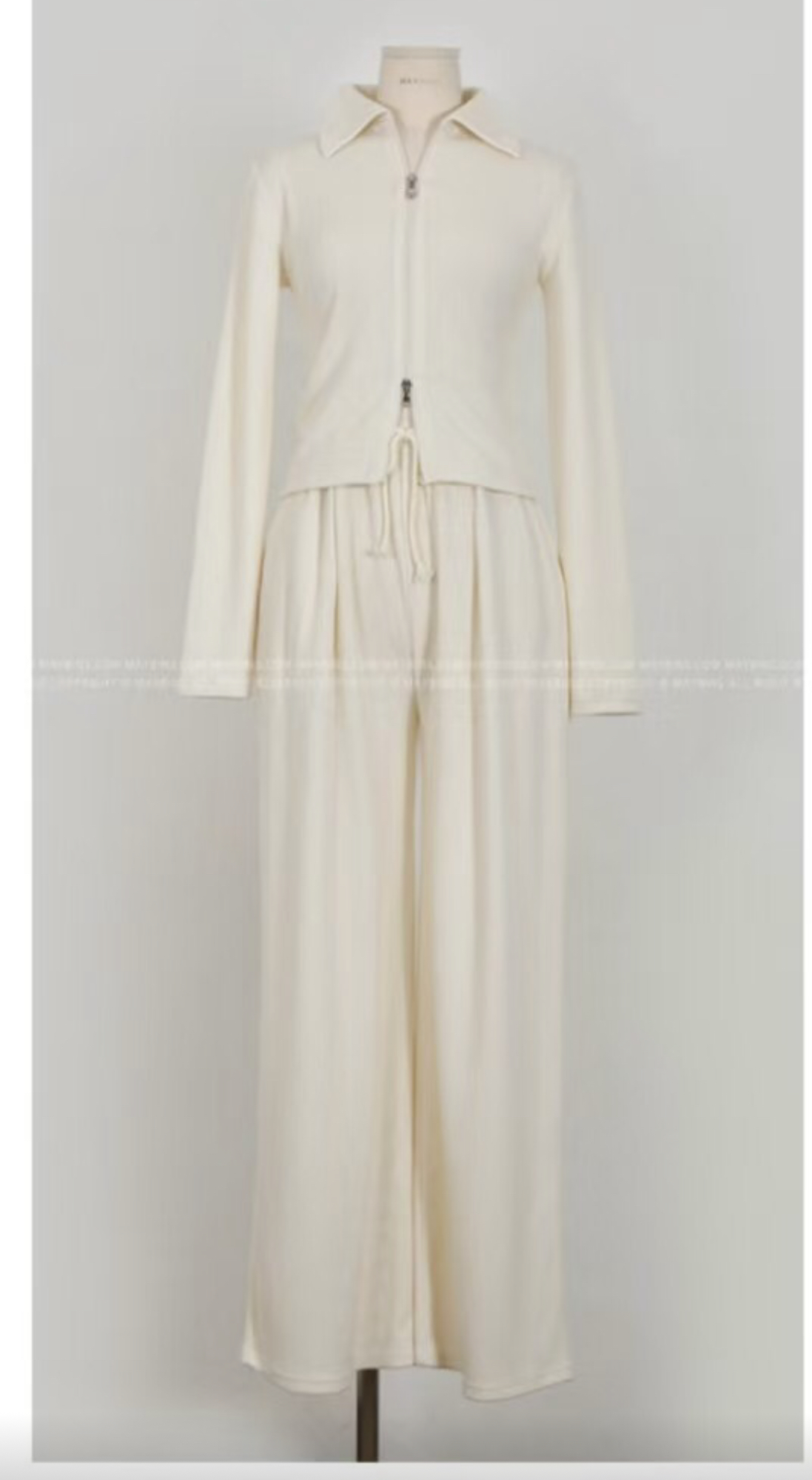 BLACK LINE韓國直郵㊣東大門實拍女裝新品25春夏人氣套裝拉鏈BLACK LINE套裝