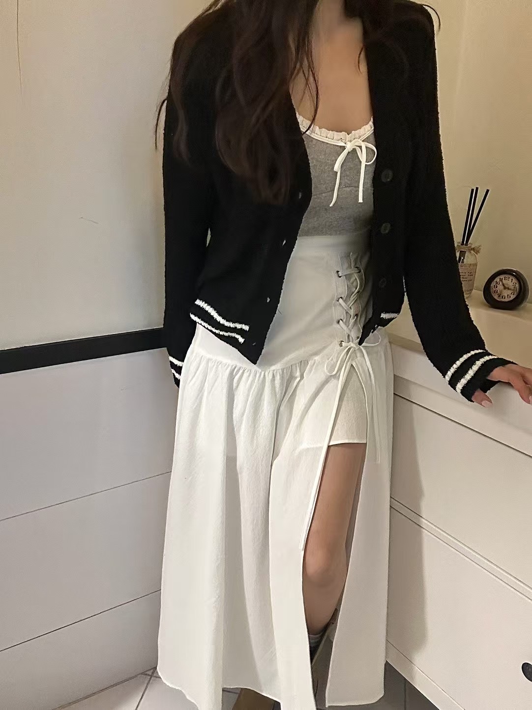 BLACK LINE韓國㊣直郵東大門代購女裝新品人氣休閑推薦針織衫BLACK LINE針織衫