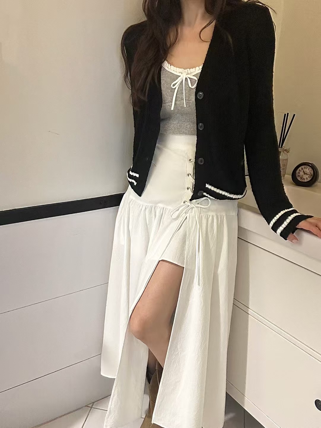 BLACK LINE韓國㊣直郵東大門代購女裝新品人氣休閑推薦針織衫BLACK LINE針織衫