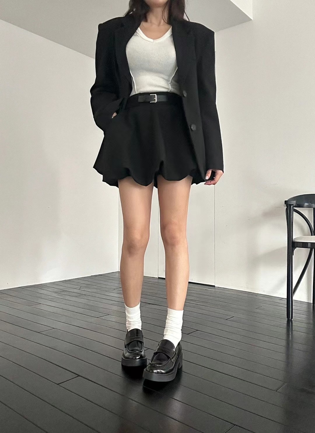 BLACK LINE直郵韓國代購㊣女裝新品職業人氣25春夏熱賣套裝BLACK LINE套裝