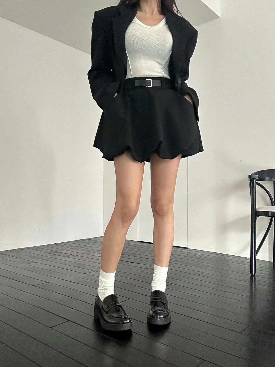 BLACK LINE直郵韓國代購㊣女裝新品職業人氣25春夏熱賣套裝BLACK LINE套裝