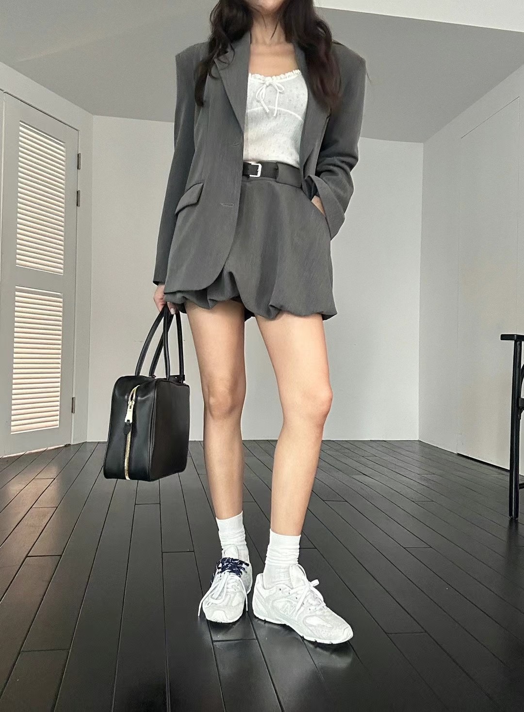 BLACK LINE直郵韓國代購㊣女裝新品職業人氣25春夏熱賣套裝BLACK LINE套裝
