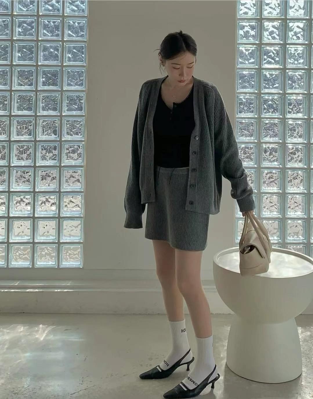 WEARRAW韓國㊣直郵東大門代購女裝新品人氣推薦職業時尚針織衫WEARRAW針織衫