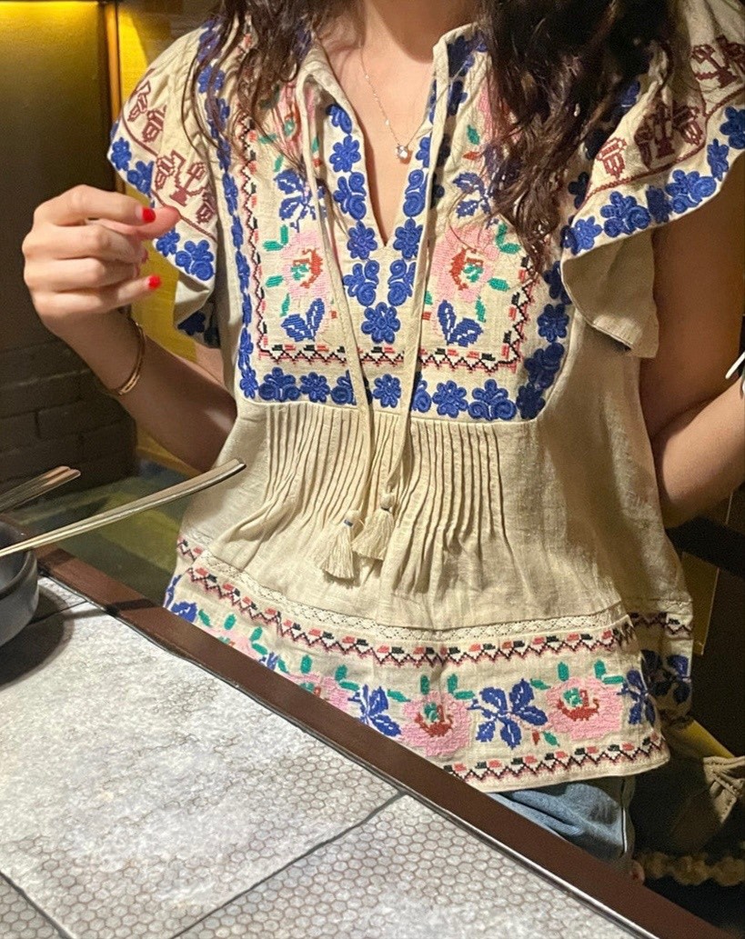 STRAWBERRY韓國直郵㊣東大門實拍女裝新品推薦人氣襯衫蕾絲衫STRAWBERRY襯衫/蕾絲衫