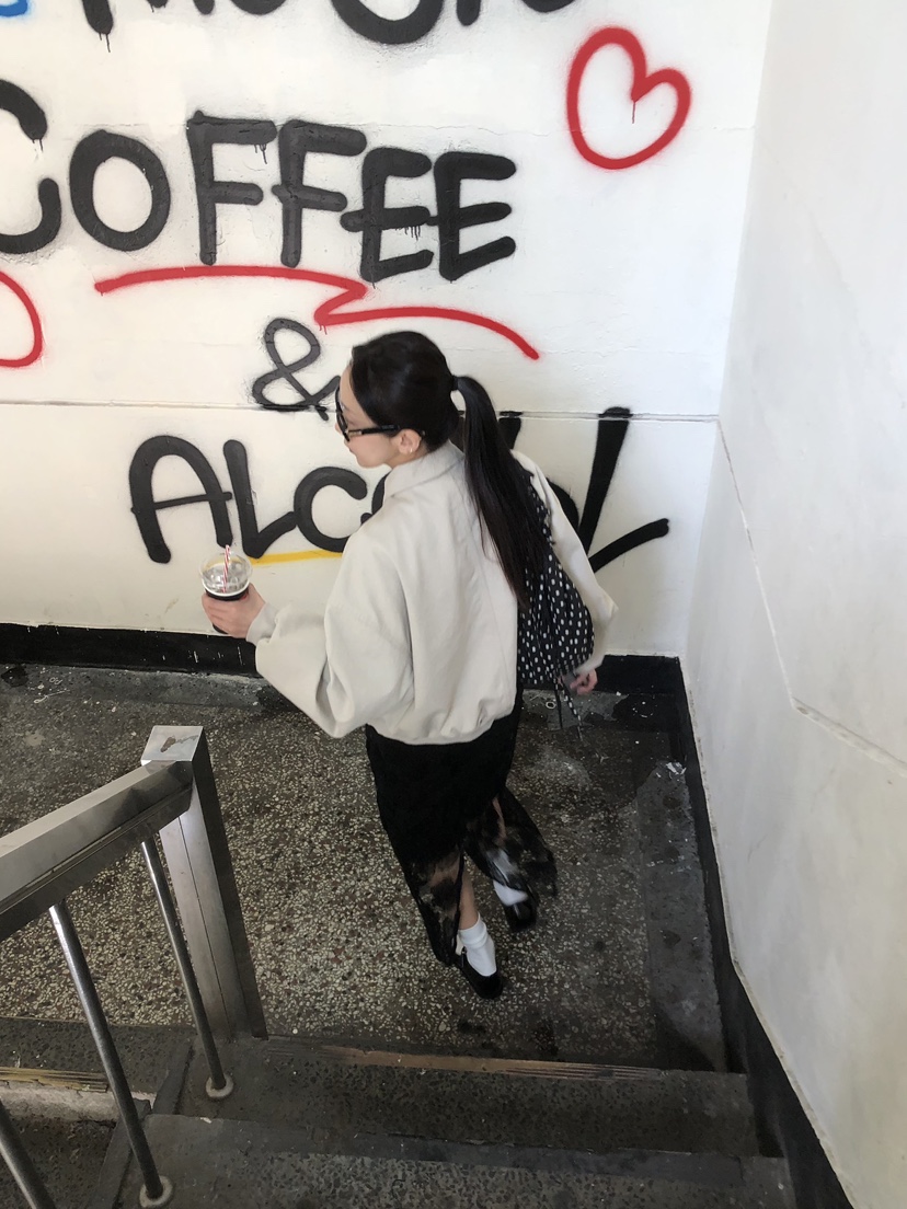 SUNDER MARKET直郵韓國代購㊣女裝新品熱賣職業推薦25春夏夾克SUNDER MARKET夾克