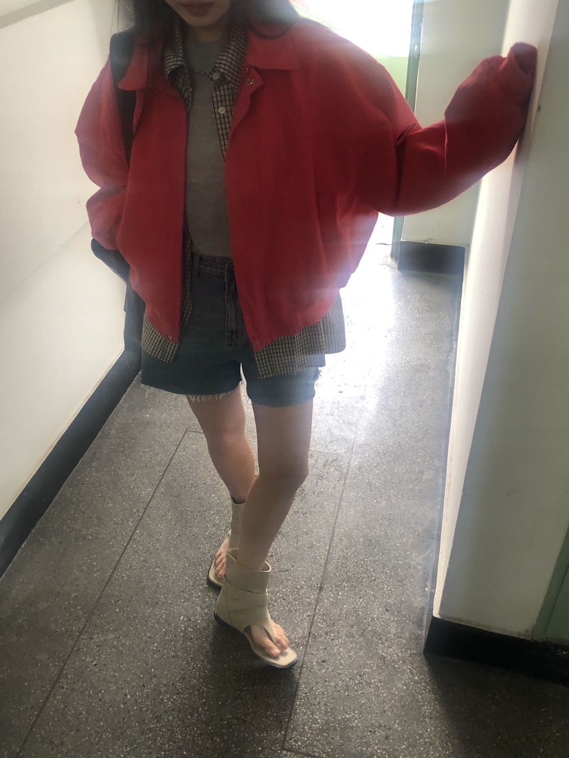 SUNDER MARKET直郵韓國代購㊣女裝新品熱賣職業推薦25春夏夾克SUNDER MARKET夾克