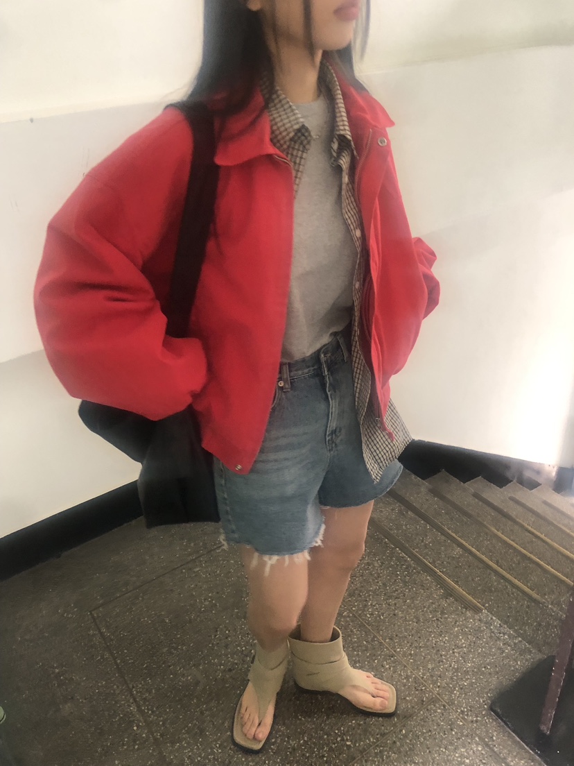 SUNDER MARKET直郵韓國代購㊣女裝新品熱賣職業推薦25春夏夾克SUNDER MARKET夾克圖色2