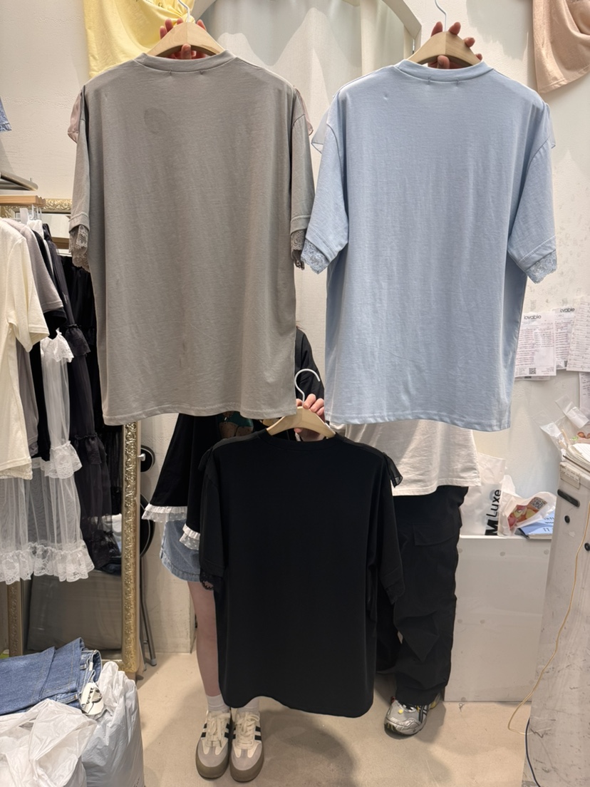 LOVABLE韓國㊣直郵東大門代購女裝新品熱賣時尚職業休閑T恤LOVABLET恤