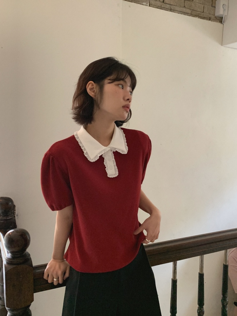SLAT直郵韓國代購㊣女裝新品25春夏推薦休閑職業時尚人氣T恤SLATT恤