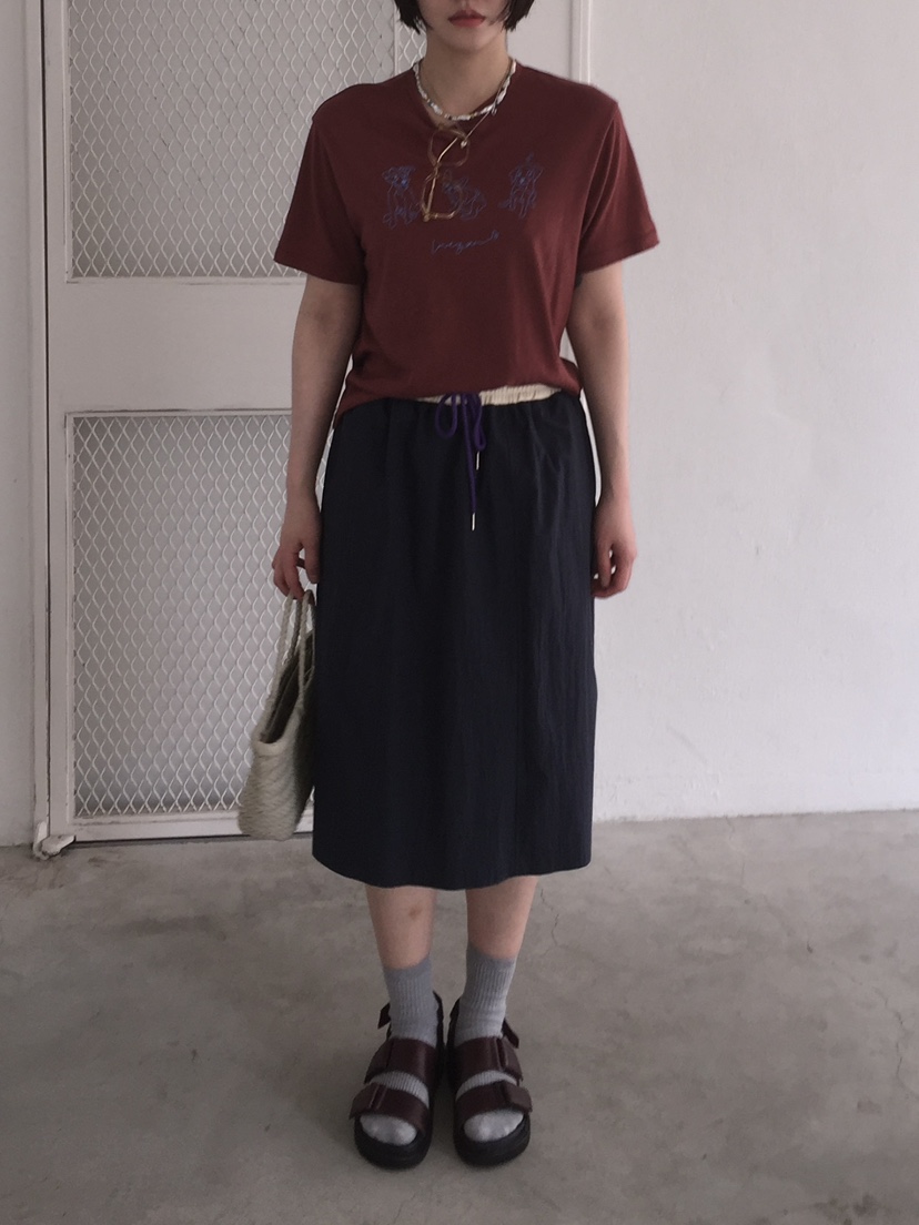 ARCHIVE-P韓國直郵㊣女裝新品25春夏推薦職業半身裙中短裙ARCHIVE-P半身裙/中短裙