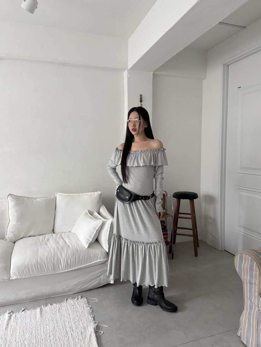 SUNDER MARKET韓國㊣直郵東大門代購女裝新品25春夏連衣裙SUNDER MARKET連衣裙