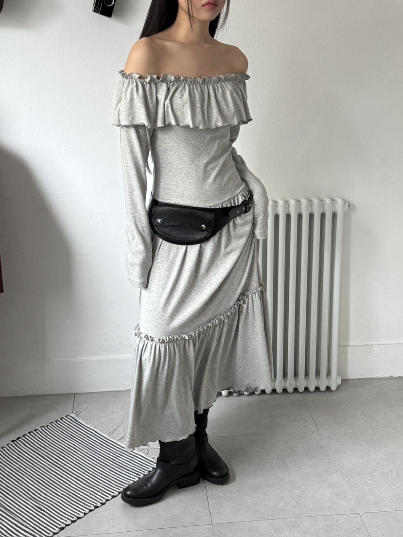 SUNDER MARKET韓國㊣直郵東大門代購女裝新品25春夏連衣裙SUNDER MARKET連衣裙圖色2