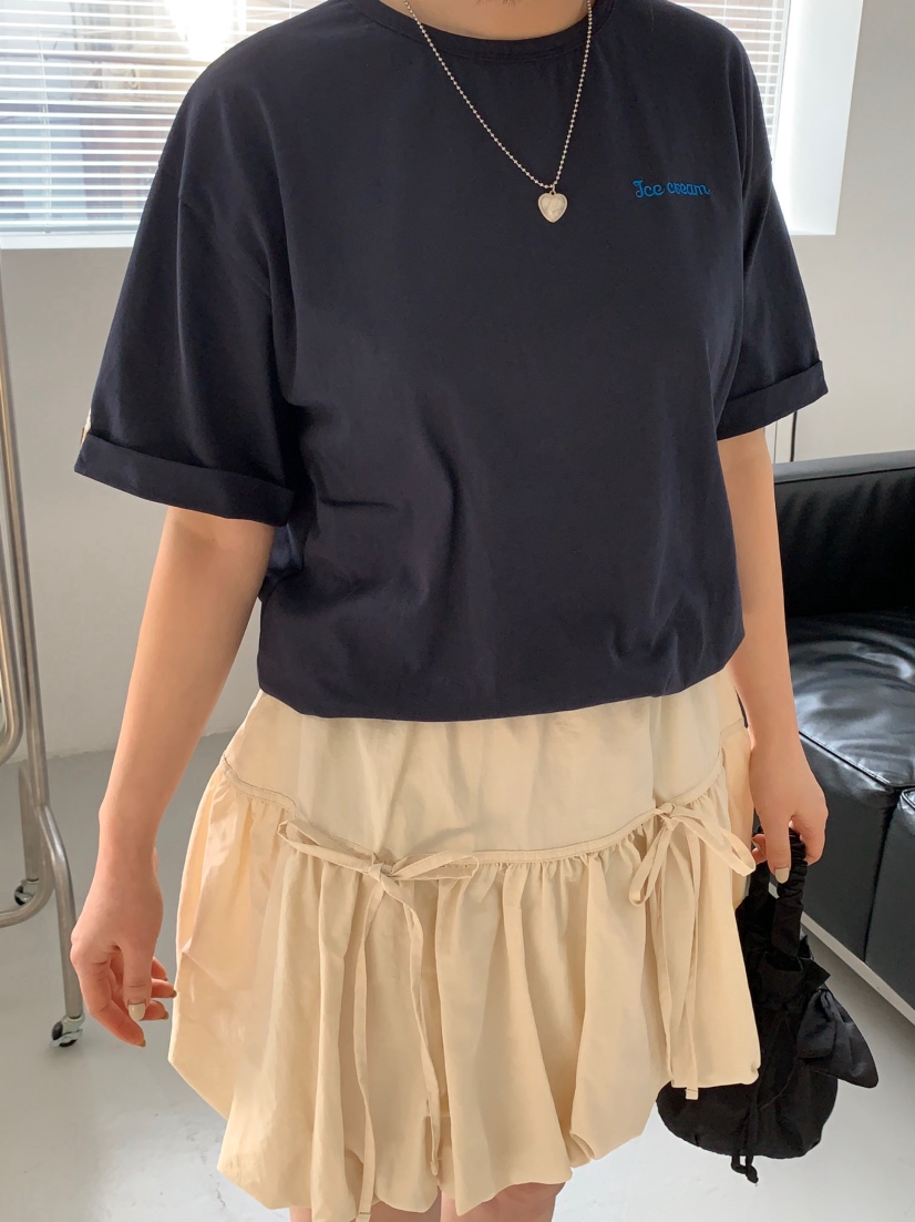 BEFORE SUNRISE韓國直郵㊣東大門實拍女裝新款25春夏休閑T恤BEFORE SUNRISET恤