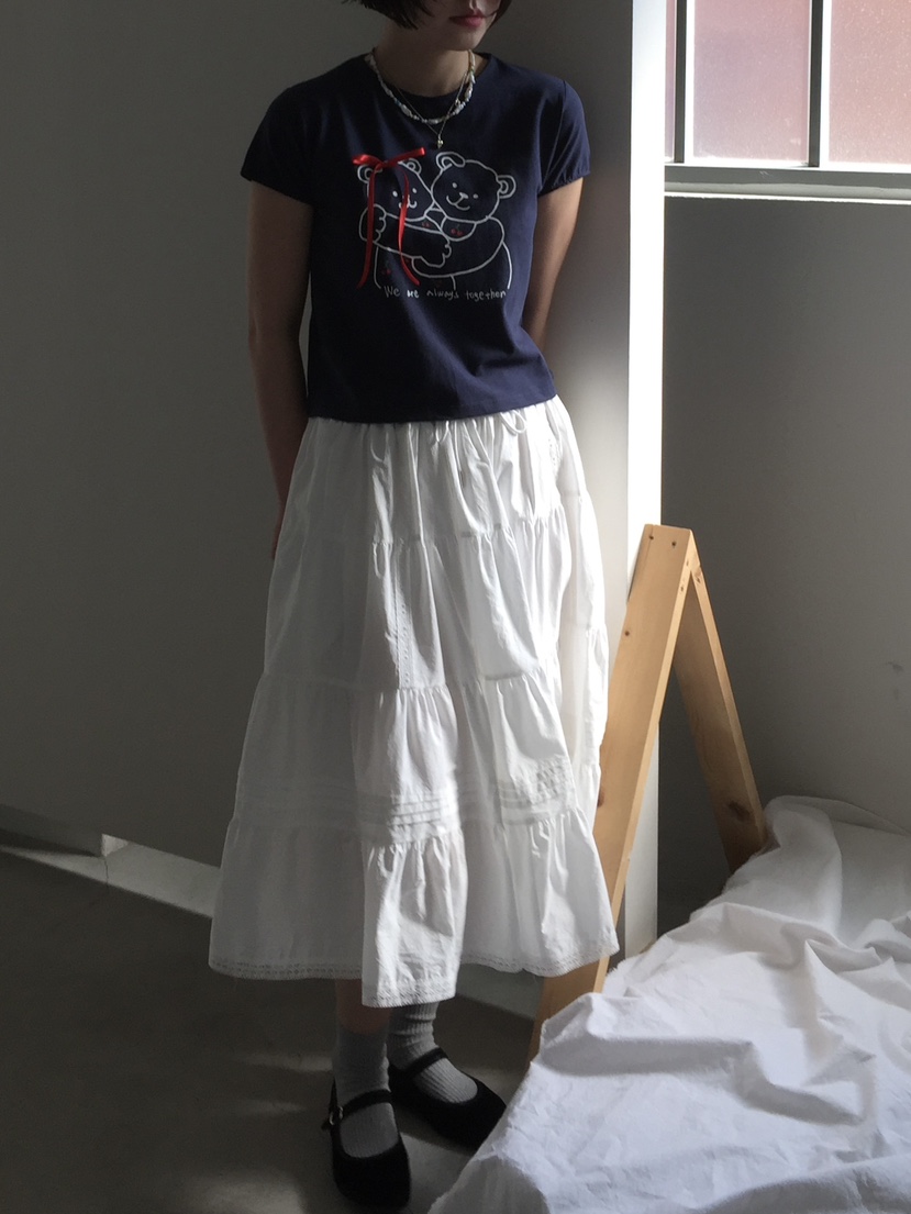 ARCHIVE-P韓國直郵㊣東大門實拍女裝新品人氣半身裙中短裙ARCHIVE-P半身裙/中短裙